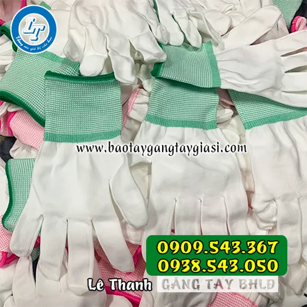 GĂNG TAY VẢI THUN KHÔNG PHỦ PU