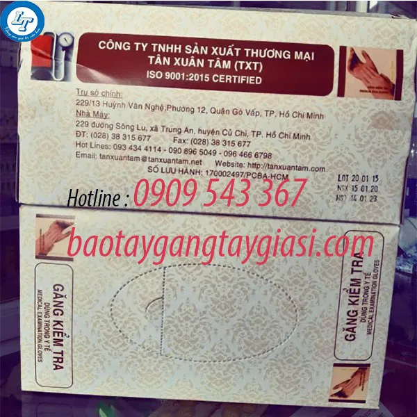 GĂNG TAY KIỂM TRA Y TẾ