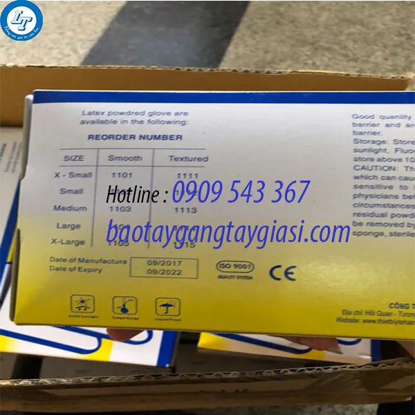 GĂNG TAY Y TẾ TOPCARE MALAYSIA