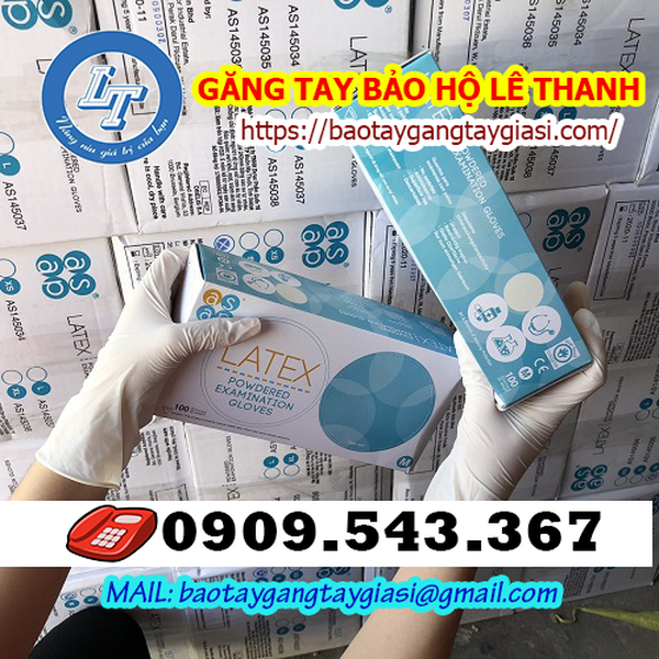GĂNG TAY Y TẾ LATEX POWDERED EXAMINATION GLOVES
