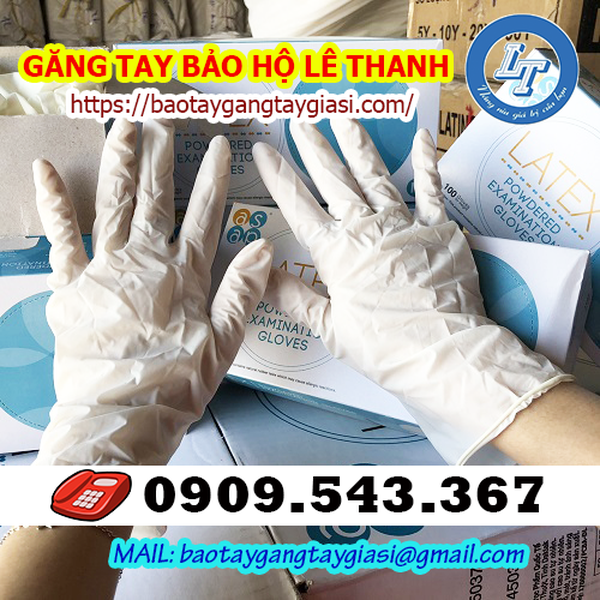 GĂNG TAY Y TẾ LATEX POWDERED EXAMINATION GLOVES