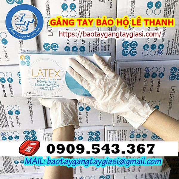 GĂNG TAY Y TẾ LATEX POWDERED EXAMINATION GLOVES