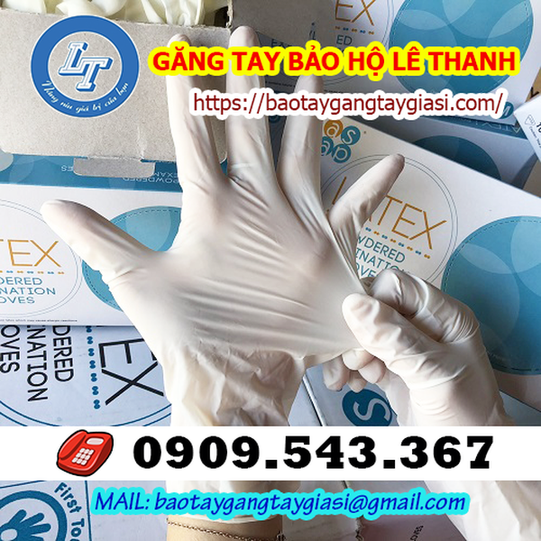 GĂNG TAY Y TẾ LATEX POWDERED EXAMINATION GLOVES