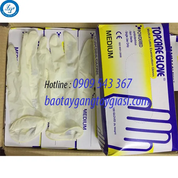 GĂNG TAY Y TẾ TOPCARE MALAYSIA