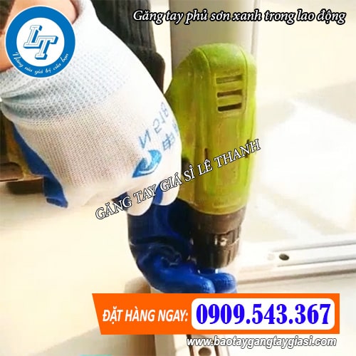 ứng dụng của găng tay phủ sơn xanh ứng dụng của găng tay phủ sơn xanh