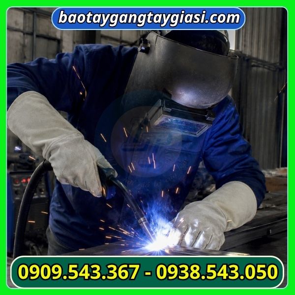 Ứng dụng găng tay da hàn Ứng dụng găng tay da hàn