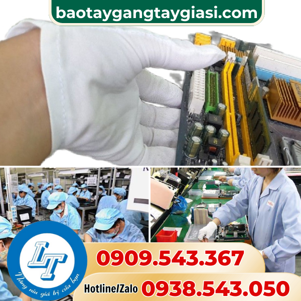 Ứng dụng găng tay thun T10 Ứng dụng găng tay thun T10