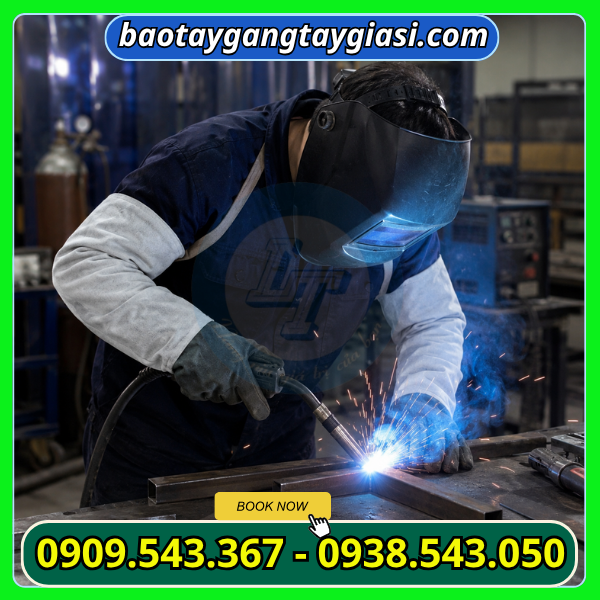 Ống tay da hàn tại xưởng Ống tay da hàn tại xưởng