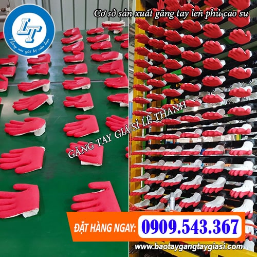 xưởng sản xuất găng tay len phủ cao su giá rẻ uy tín xưởng sản xuất găng tay len phủ cao su giá rẻ uy tín