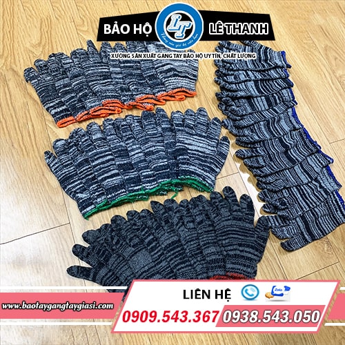 Xưởng sỉ rẻ bao tay len muối tiêu Tiền Giang Xưởng sỉ rẻ bao tay len muối tiêu Tiền Giang