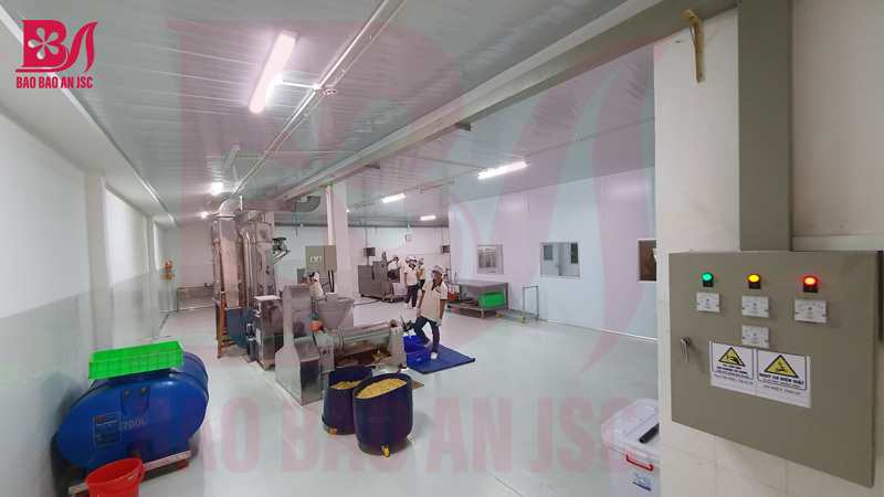 Dây chuyền ép đậu nành của BBA