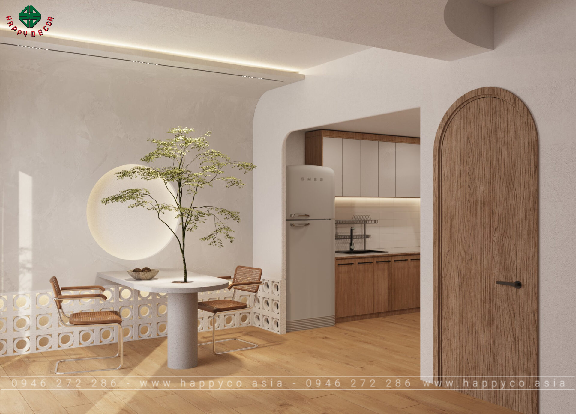 Phong cách thiết kế đơn giãn- Mẫu 01