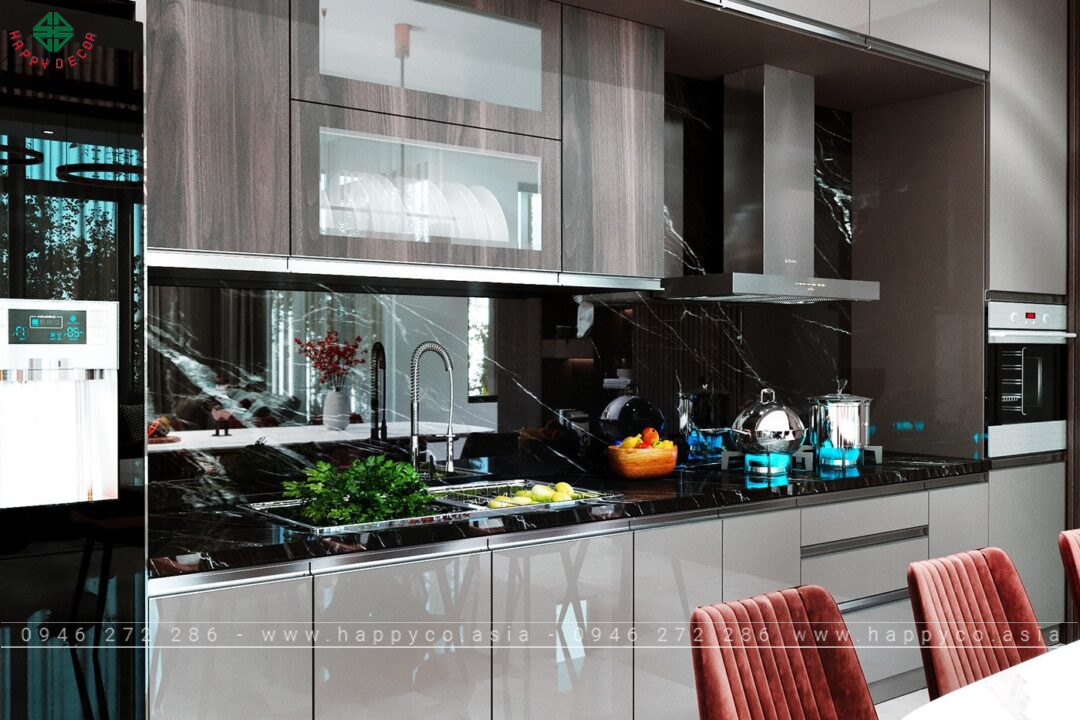 Nội thất nhà phố Ecopark - Phong cách hiện đại - Mẫu 4