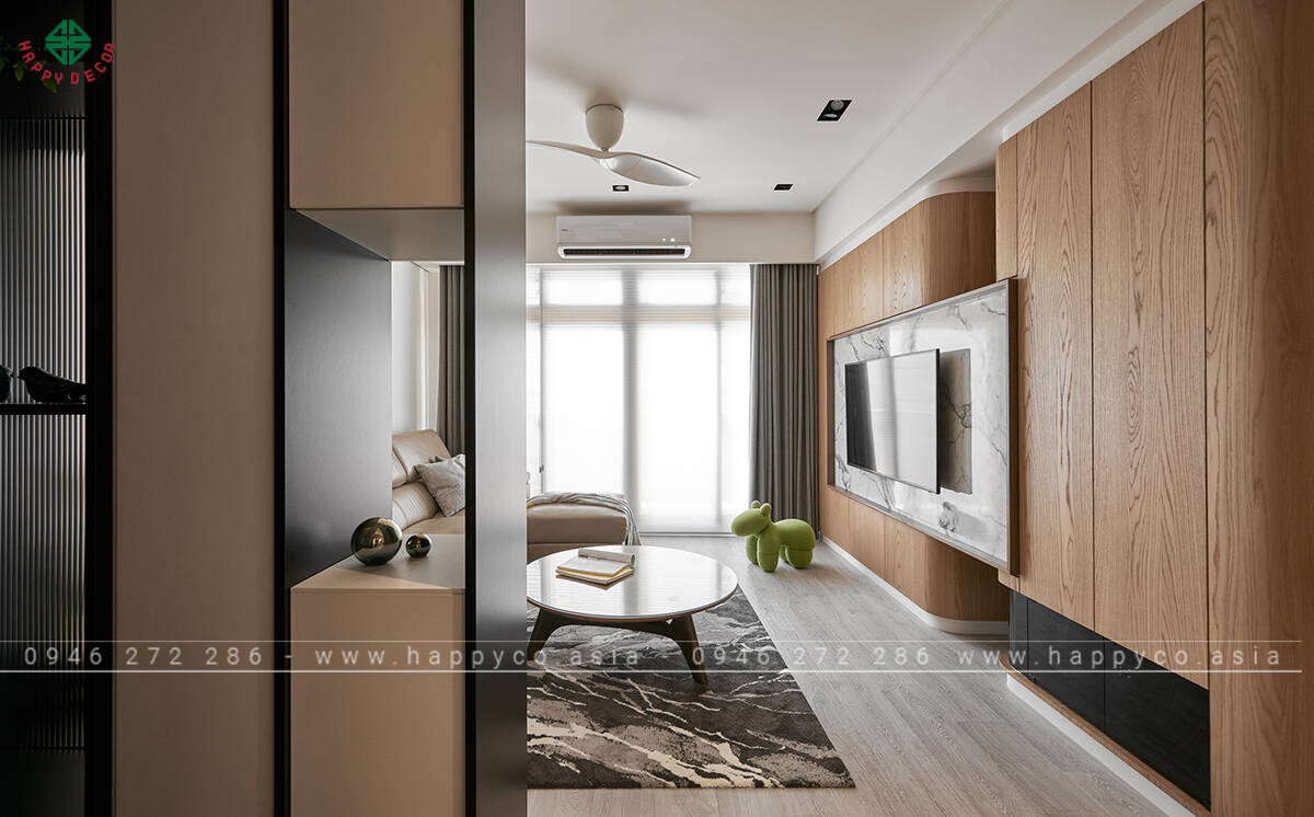 Thiết kế căn hộ chung cư The Box- Mẫu 01