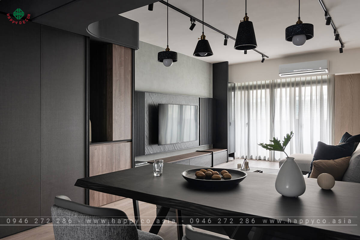 Thiết kế căn hộ chung cư The Box- Mẫu 06