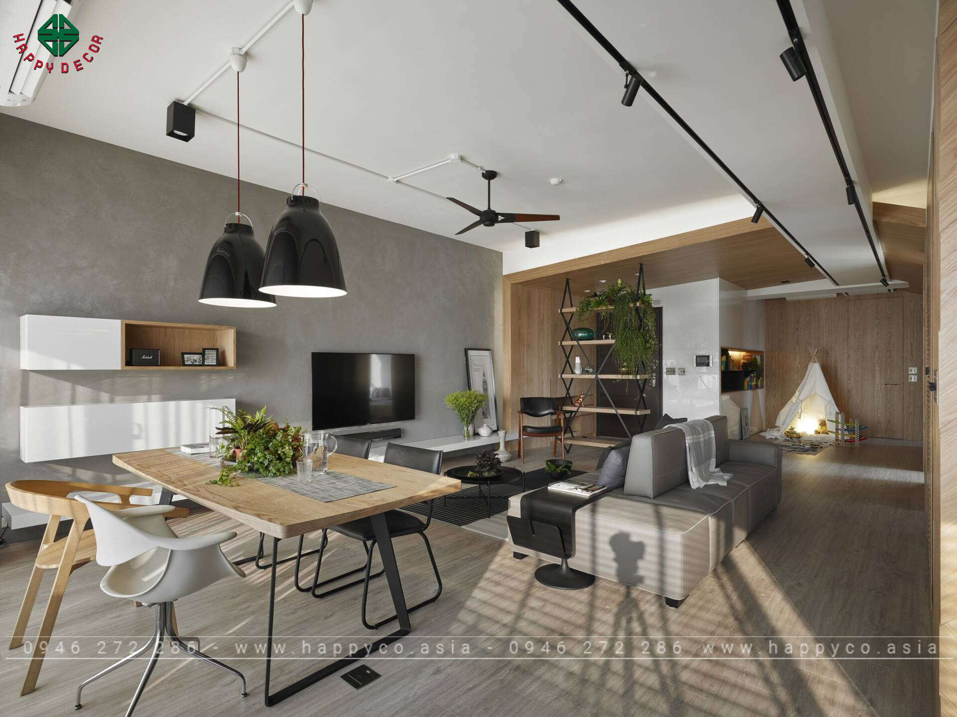 Thiết kế căn hộ chung cư The Box- Mẫu 07