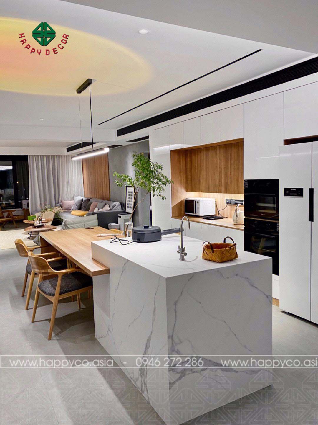 ban-dao-ket-hop-ban-an-happyco