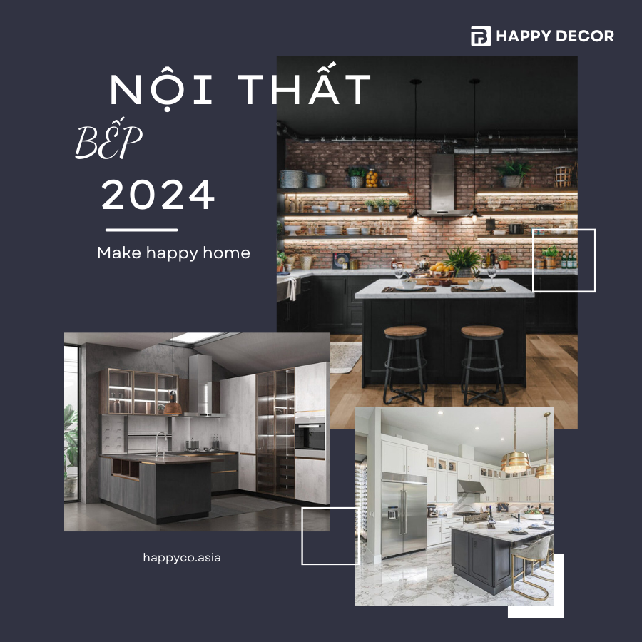 Thiết kế thi công nội thất phòng bếp Biên Hòa - Happy Decor