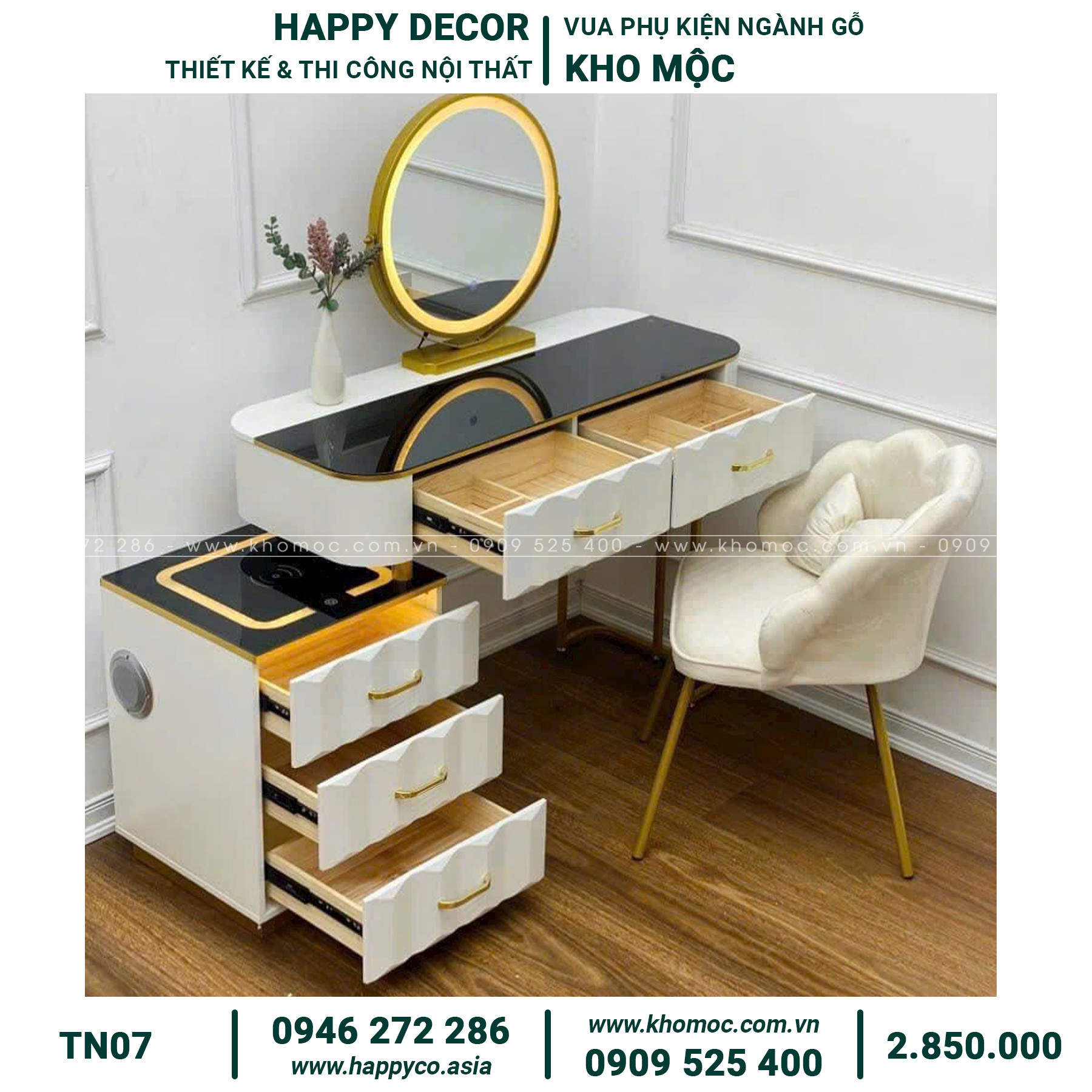 Bàn trang điểm thông minh TN07