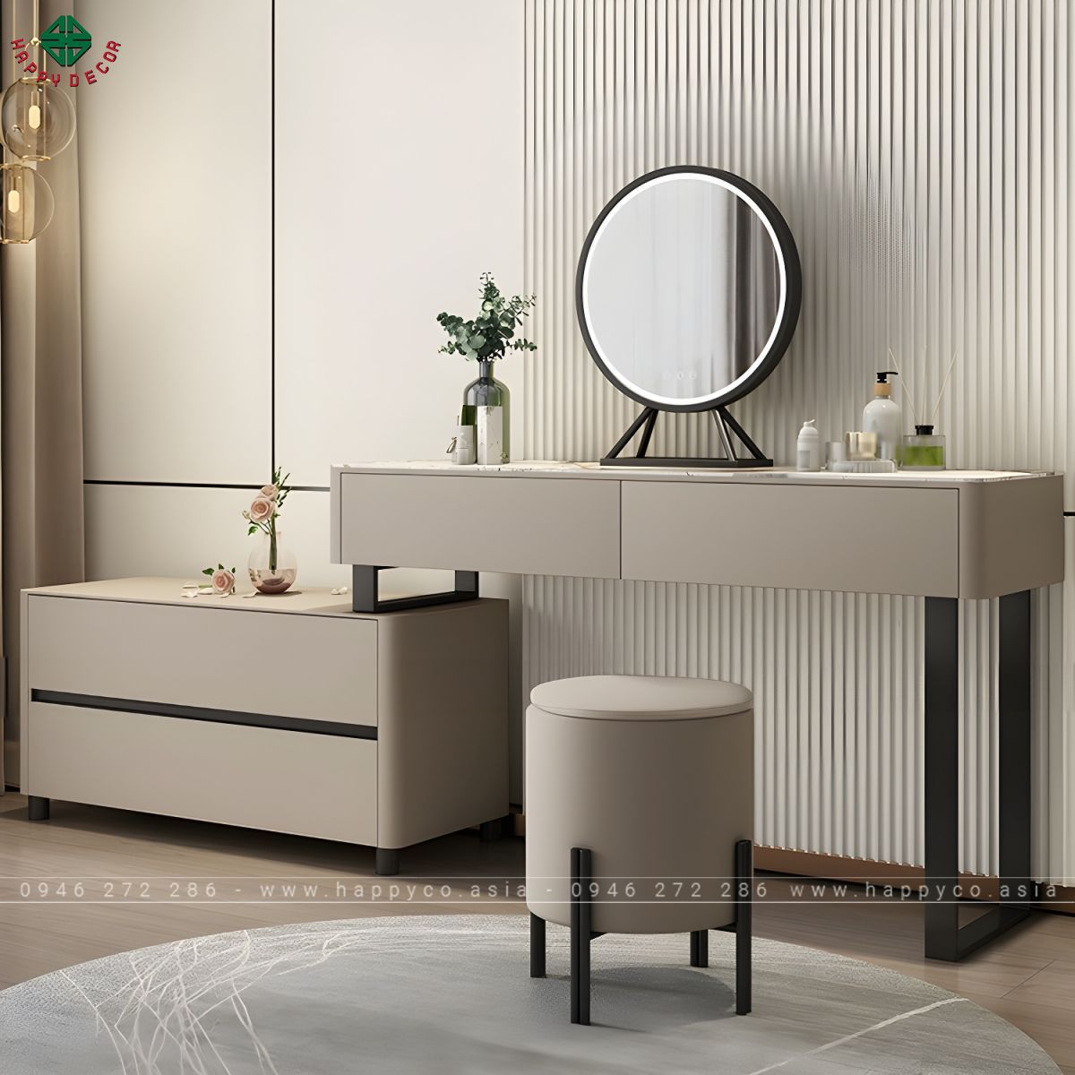 Bàn trang điểm gỗ công nghiệp BP6843