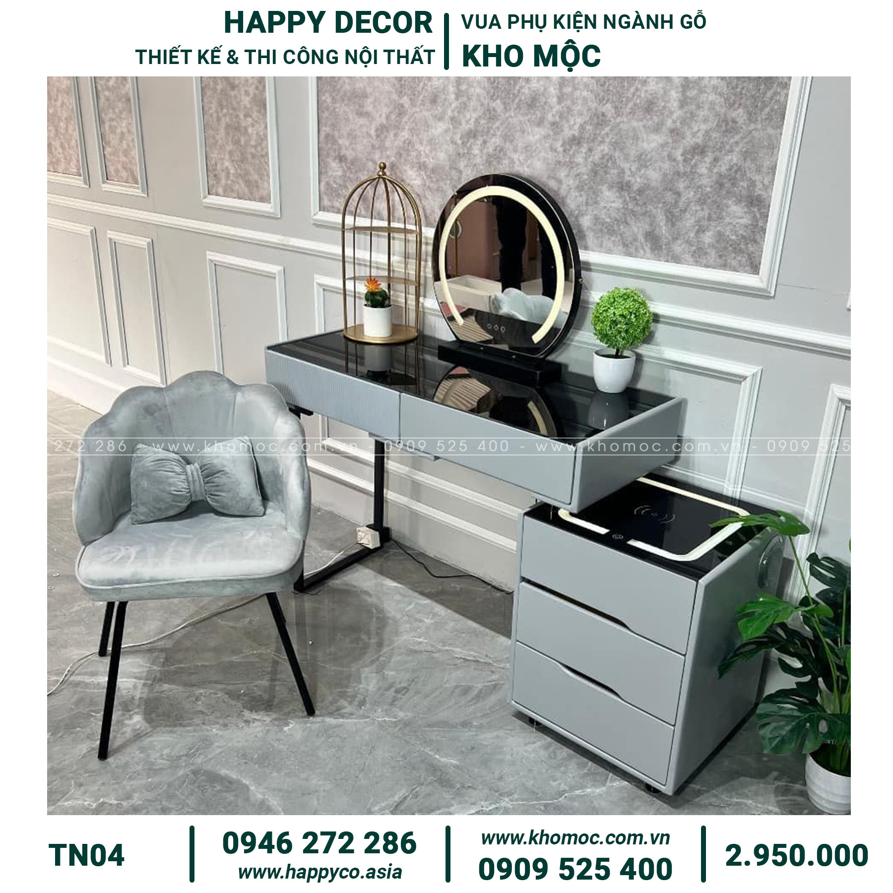 Bàn trang điểm thông minh TN04