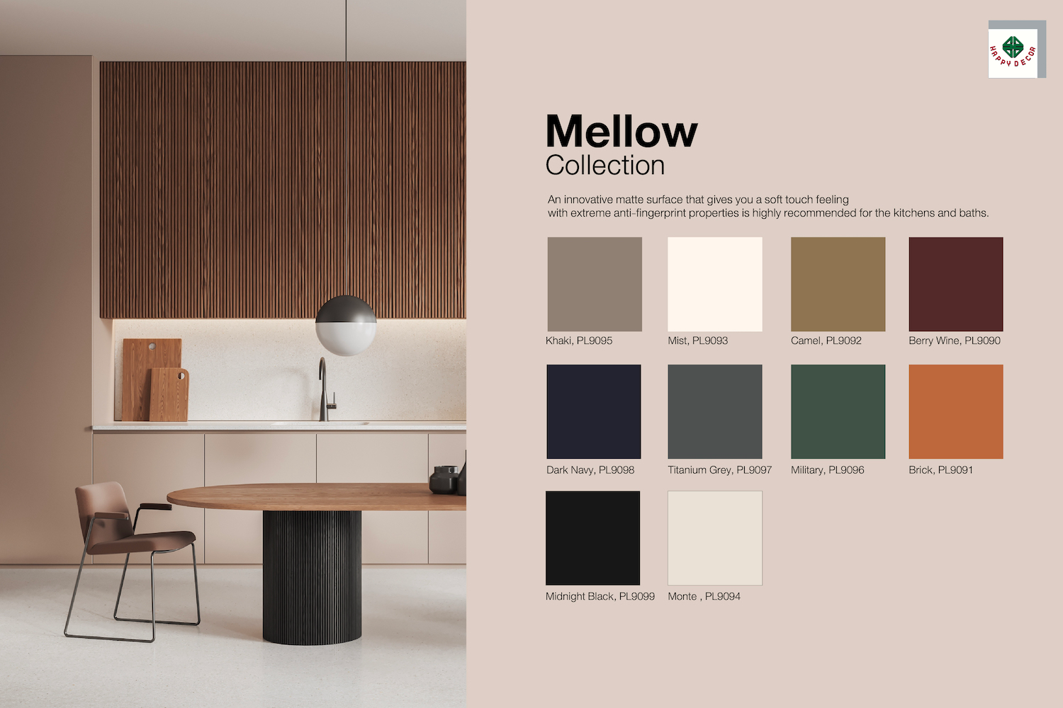 Đặc điểm nổi bật của Mellow Collection từ Panel Plus