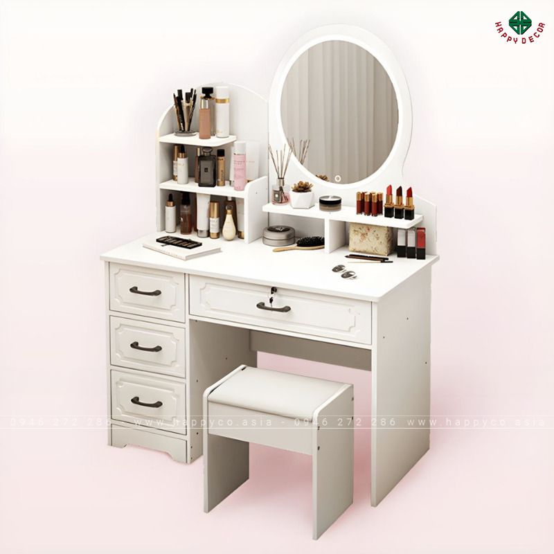 Bàn trang điểm gỗ công nghiệp thông minh BP6832