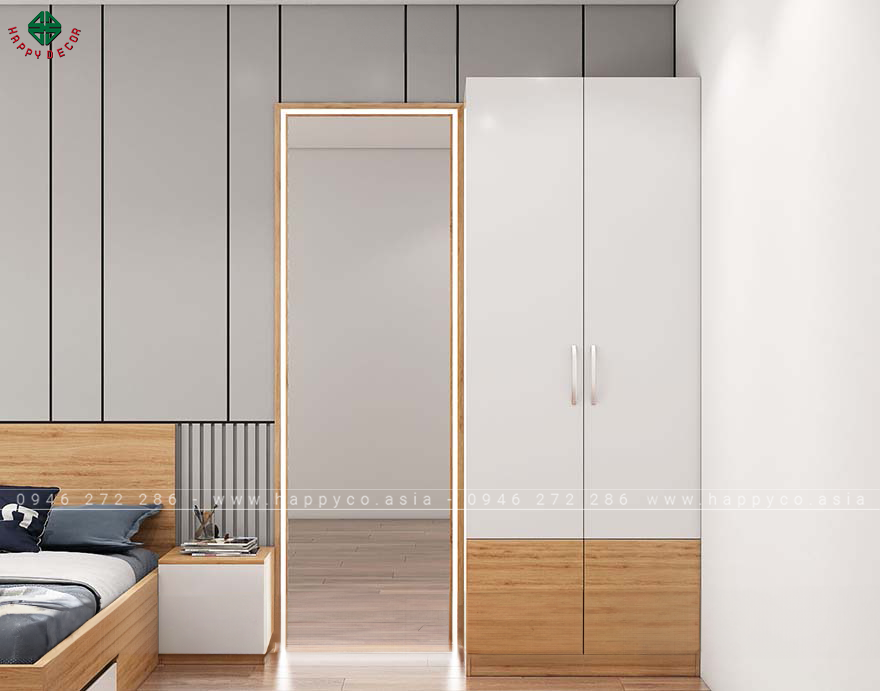 Tủ quần áo nhỏ gọn tiện lợi - TA6815