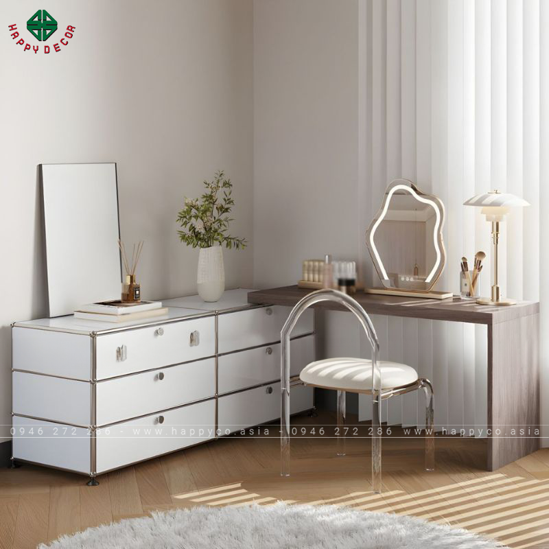 Bàn trang điểm gỗ công nghiệp sang trọng BP6851