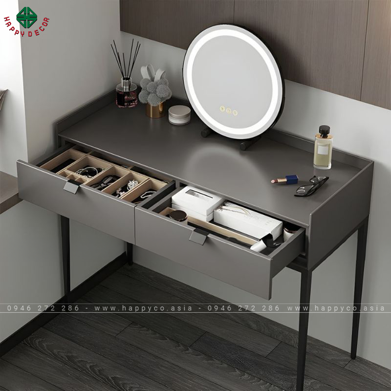Bàn trang điểm gỗ công nghiệp thanh lịch BP6829