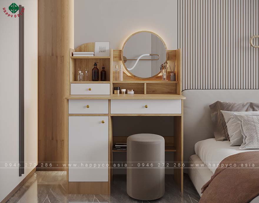 Mẫu bàn phấn đơn giản BP6816