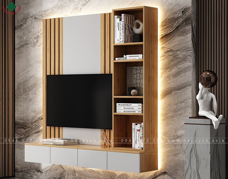 Kệ tivi treo phòng khách KT6812