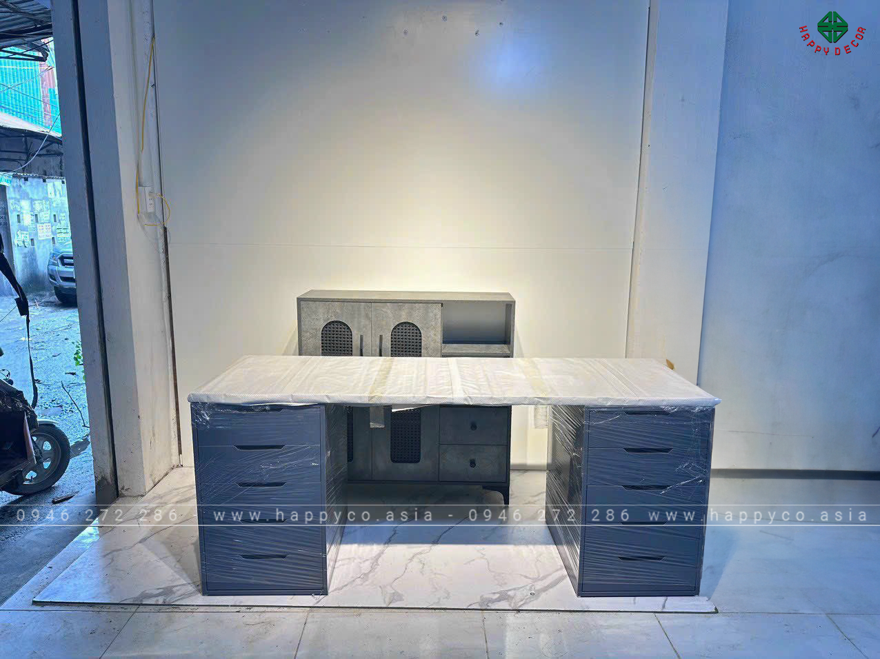 Bàn giám đốc ván công nghiệp hiện đại BGD6814