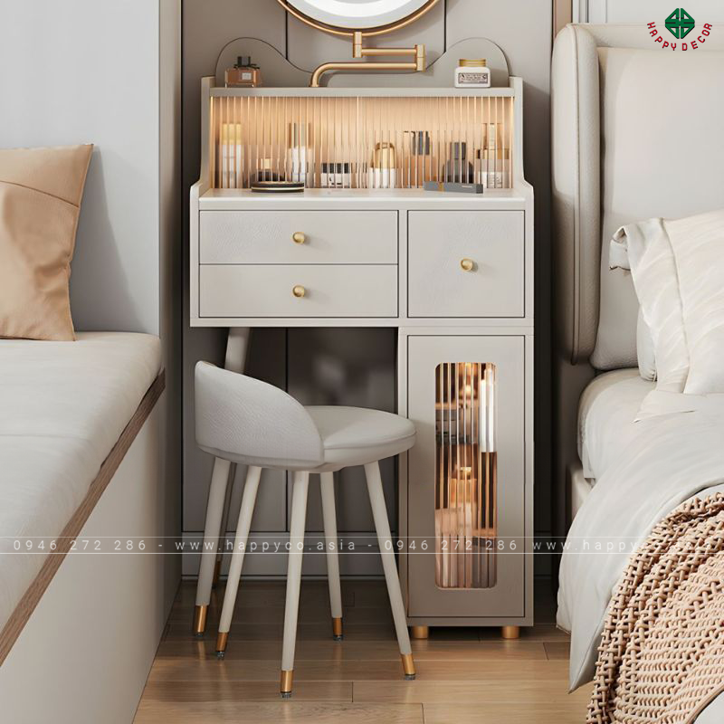Bàn trang điểm gỗ MDF hiện đại BP6833