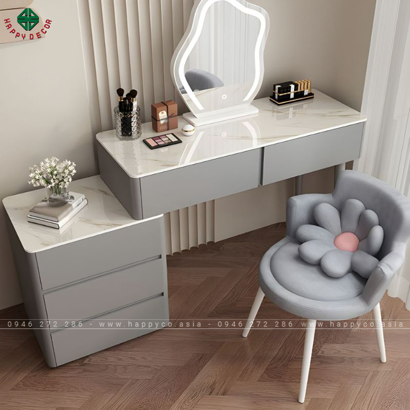 Bàn trang điểm gỗ công nghiệp thông minh BP6830
