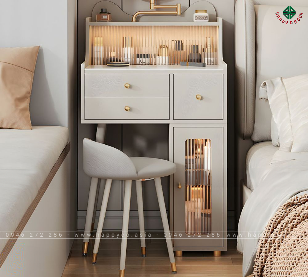 Bàn trang điểm gỗ công nghiệp thông minh BP6833