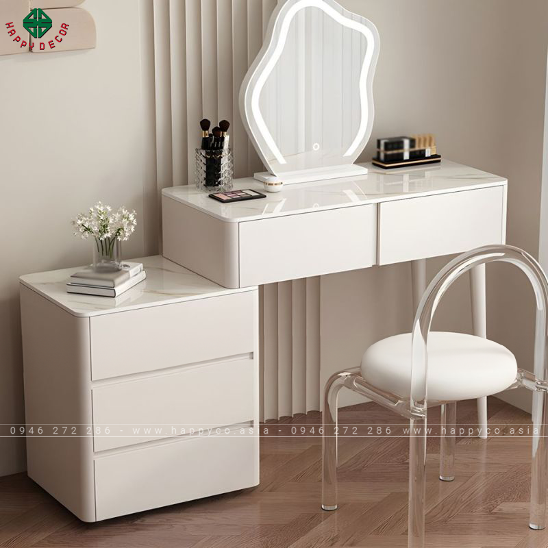 Bàn trang điểm gỗ công nghiệp tiện lợi BP6830
