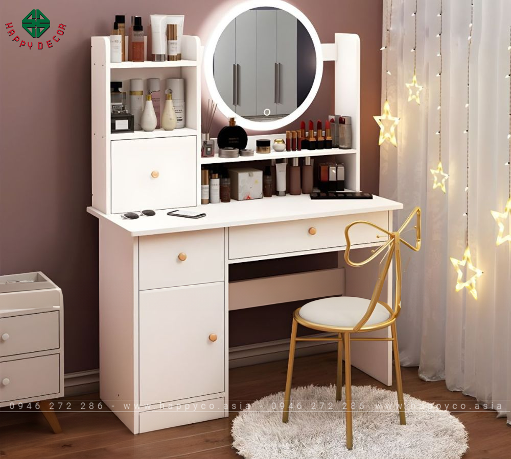 Bàn trang điểm gỗ công nghiệp BP6837