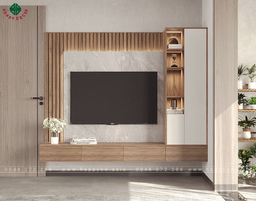 Mẫu kệ tivi đẹp KT6809