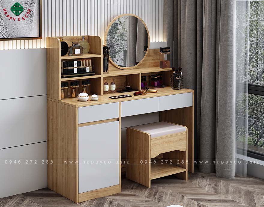 Mẫu bàn phấn gỗ BP6817