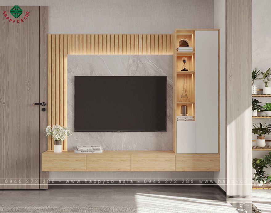 Mẫu kệ tivi đẹp hiện đại KT6809