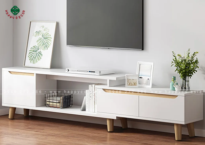 Kệ tivi màu trắng KT6824