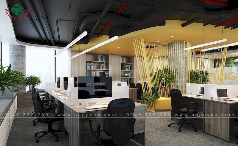 Đưa yếu tố thương hiệu vào thiết kế nội thất văn phòng – 15