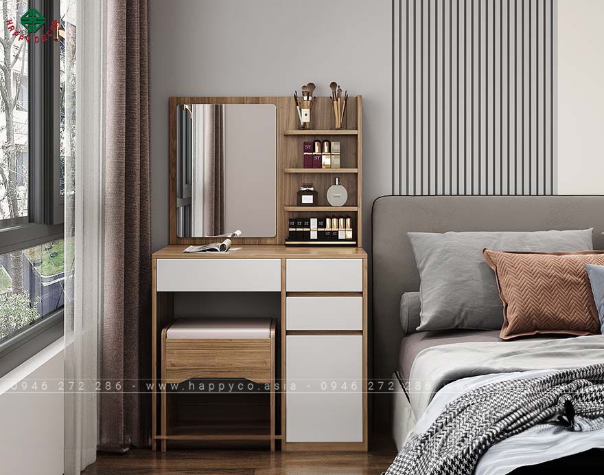 Mẫu bàn trang điểm đẹp hiện đại BP6806