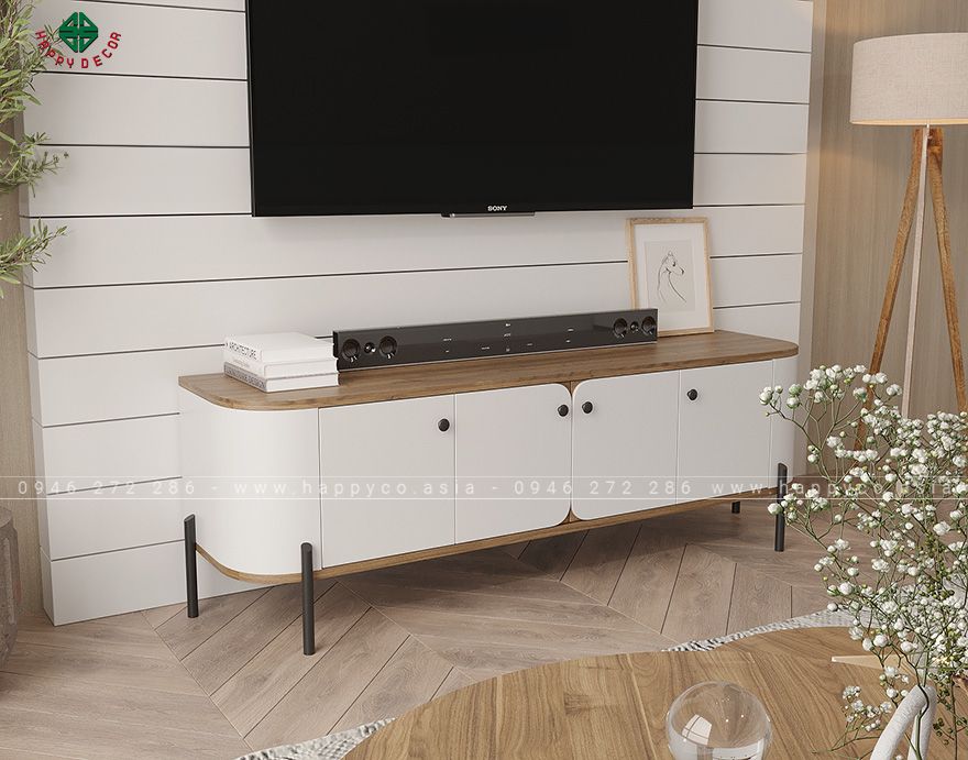 Kệ tivi phòng khách đẹp hiện đại KT6818