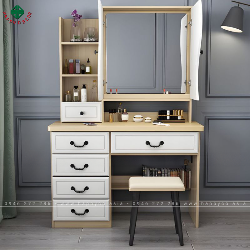 Bàn trang điểm gỗ công nghiệp thông minh BP6834