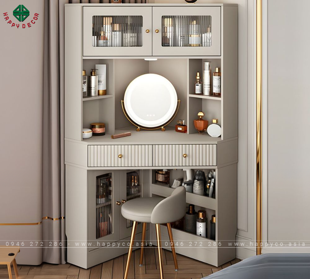 Bàn trang điểm gỗ công nghiệp thanh lịch BP6831