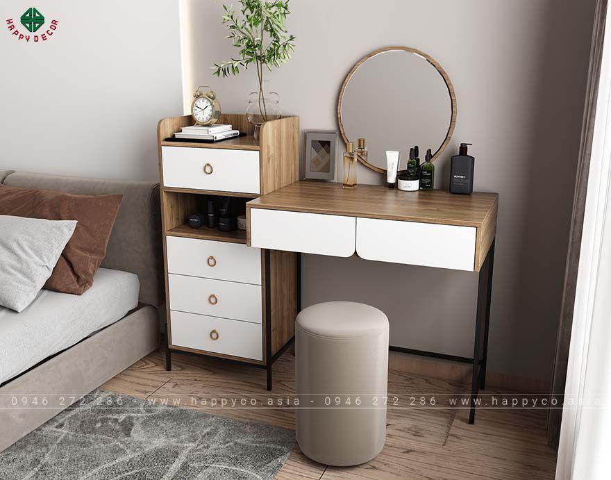 Mẫu bàn trang điểm bằng gỗ BP6818