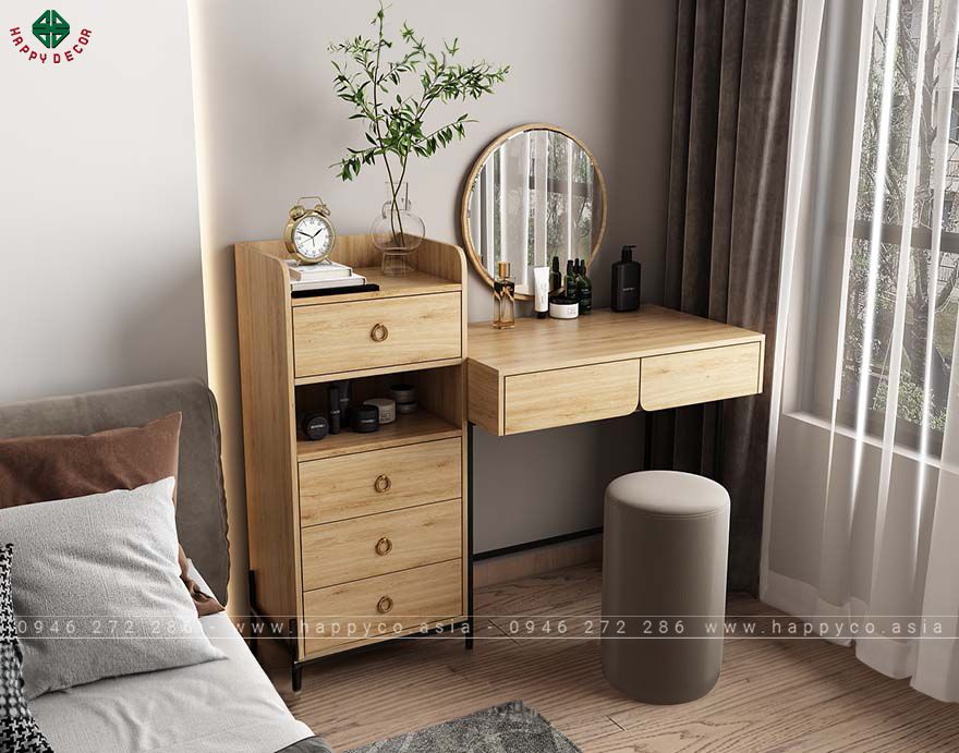 Bàn trang điểm chân sắt BP6818