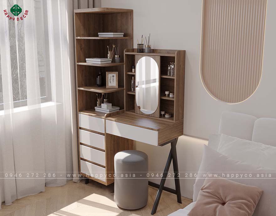 Mẫu bàn trang điểm gỗ đẹp BP6820
